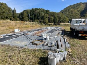 ビニールハウスの回収・運搬