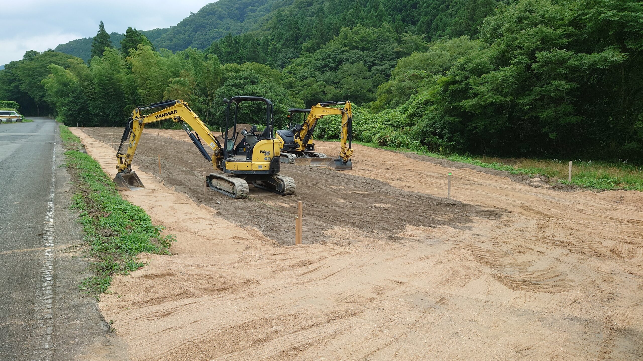 ビニールハウス 藤枝市より 約6.2×45×4．1m位 自分で解体